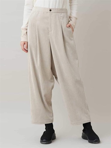 燈芯絨哈倫褲(米色(82)/38)